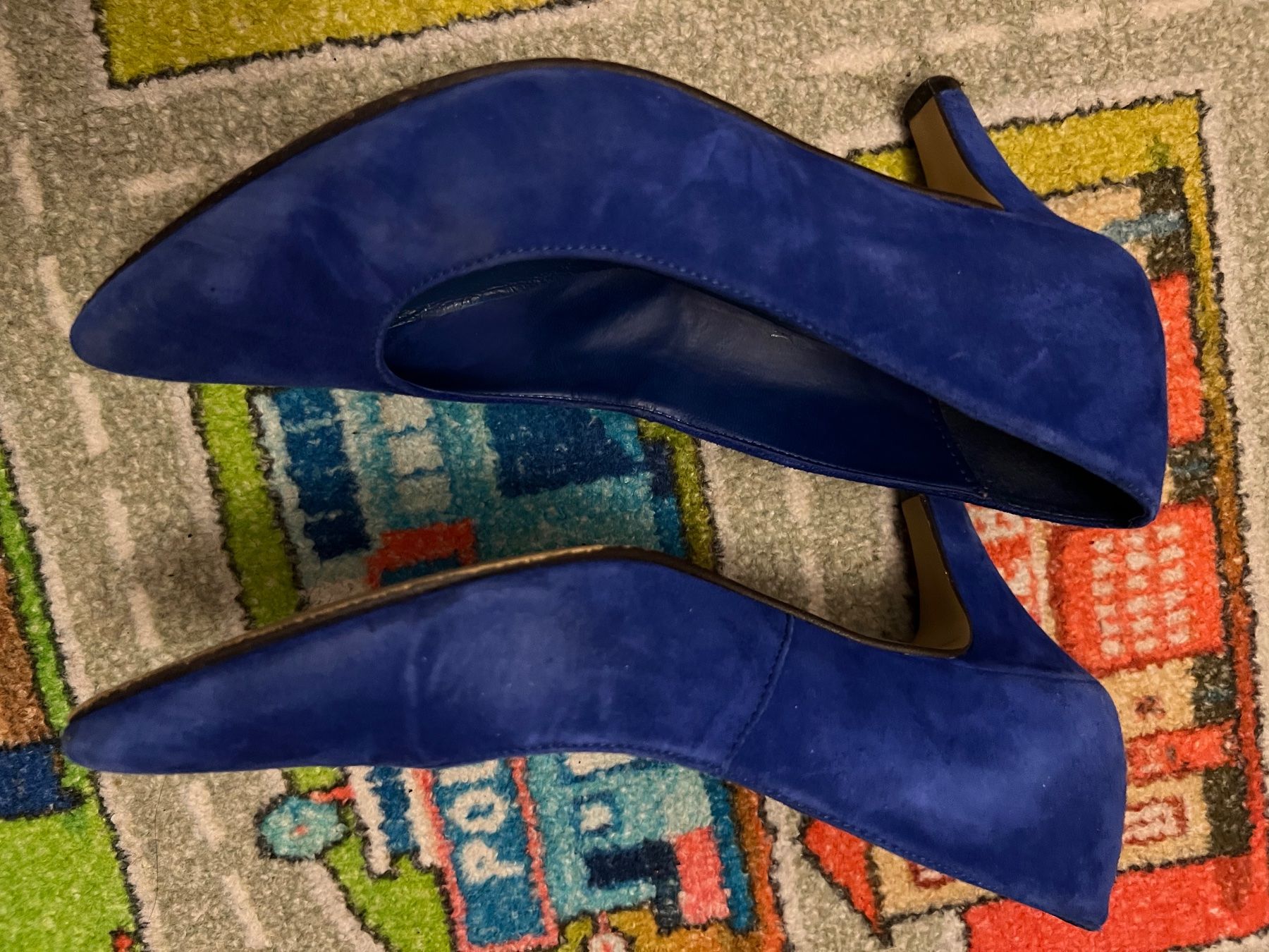 Scarpe da donna: LH Damen Pums Schuh Gr 36 Blau – Usato da Frenkendorf venduto da Style365 1