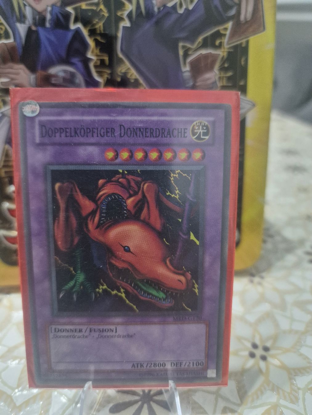 Yugioh Carte collezionabili: Yugioh Doppelköpfiger Donnerdrache MRD – Usato da Dietikon venduto da GC-Store
