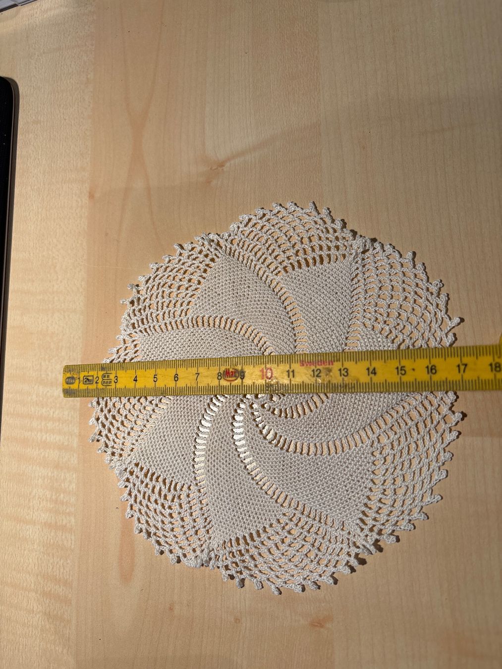 Sottobicchieri: Handgestricktes Deckchen, weiss, Vintage, Top Zustand! – Usato da Bülach venduto da Jackybabue 3