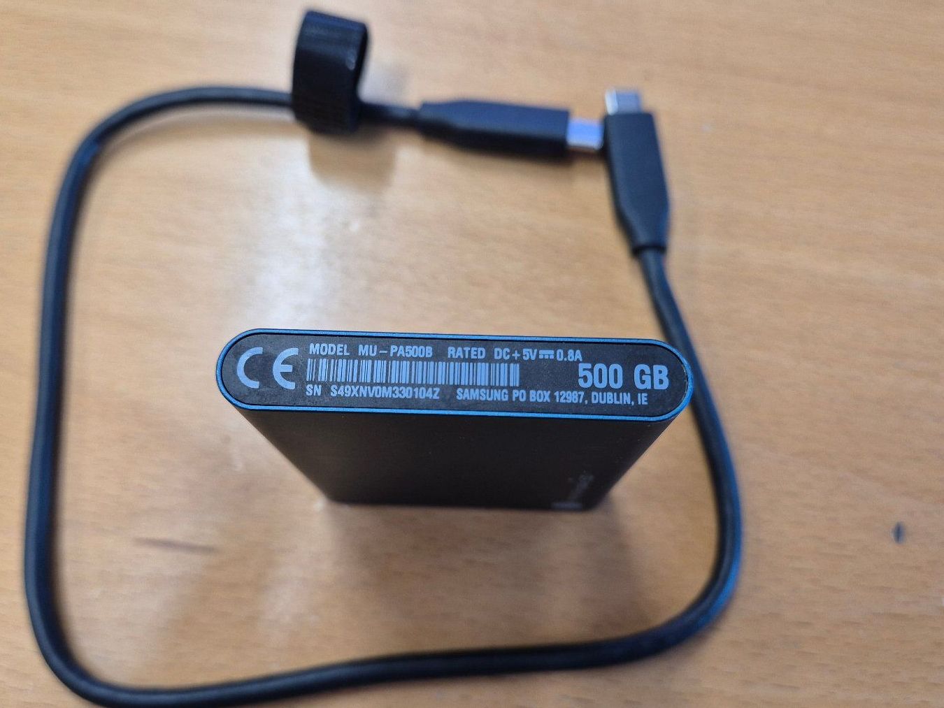 Samsung Dischi rigidi: Samsung Portable SSD T5 500GB - Externer Datenspeicher – Usato da Zürich venduto da Thevanboomer 2