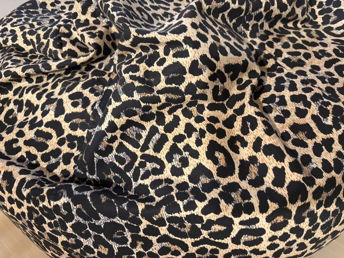 Poltrone: Leopardenmuster Sitzsack, neuwertig, super bequem! – Usato da Ennenda venduto da Sandi3 1
