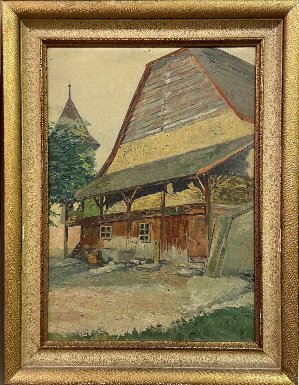 Gemälde: François Jaques huile attribuée – Gebraucht aus Biel/Bienne von Galaq