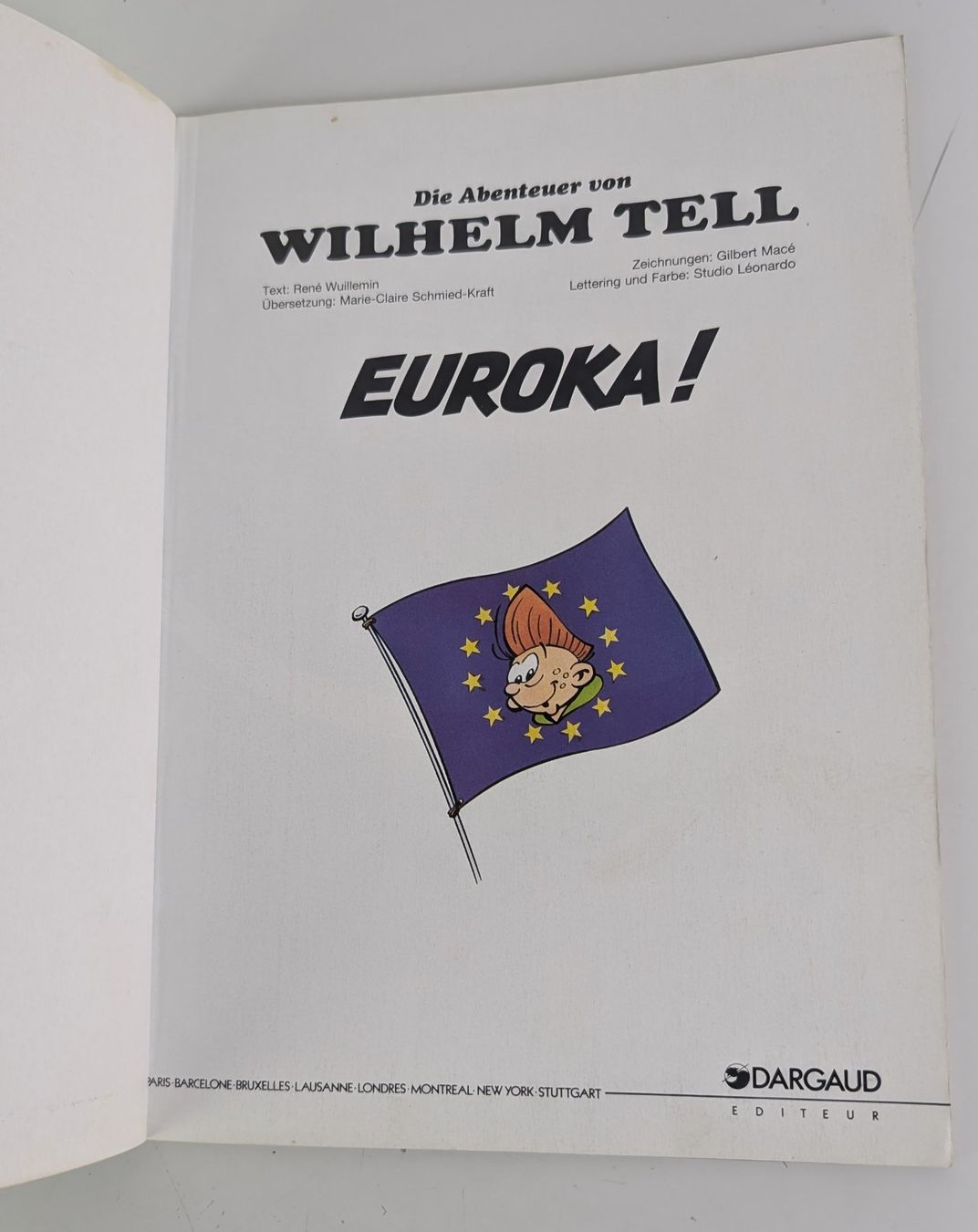 Fumetti: Wilhelm Tell - Euroka! Comic - Top – Usato da Zürich venduto da 1.Simon 4