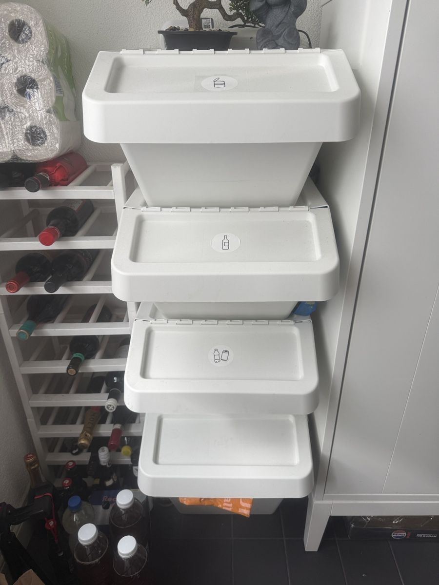 Ikea Contenitori & Simili: 4x Ikea Sortera- Sortierbehälter mit Deckel – Usato da Zürich venduto da Ricardomx