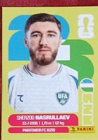 Panini Fussballkarte Sherzod Nasrullayev
