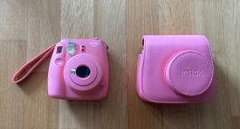 Fujifilm Instax Mini 9 Pink mit Hülle guter Zustand
