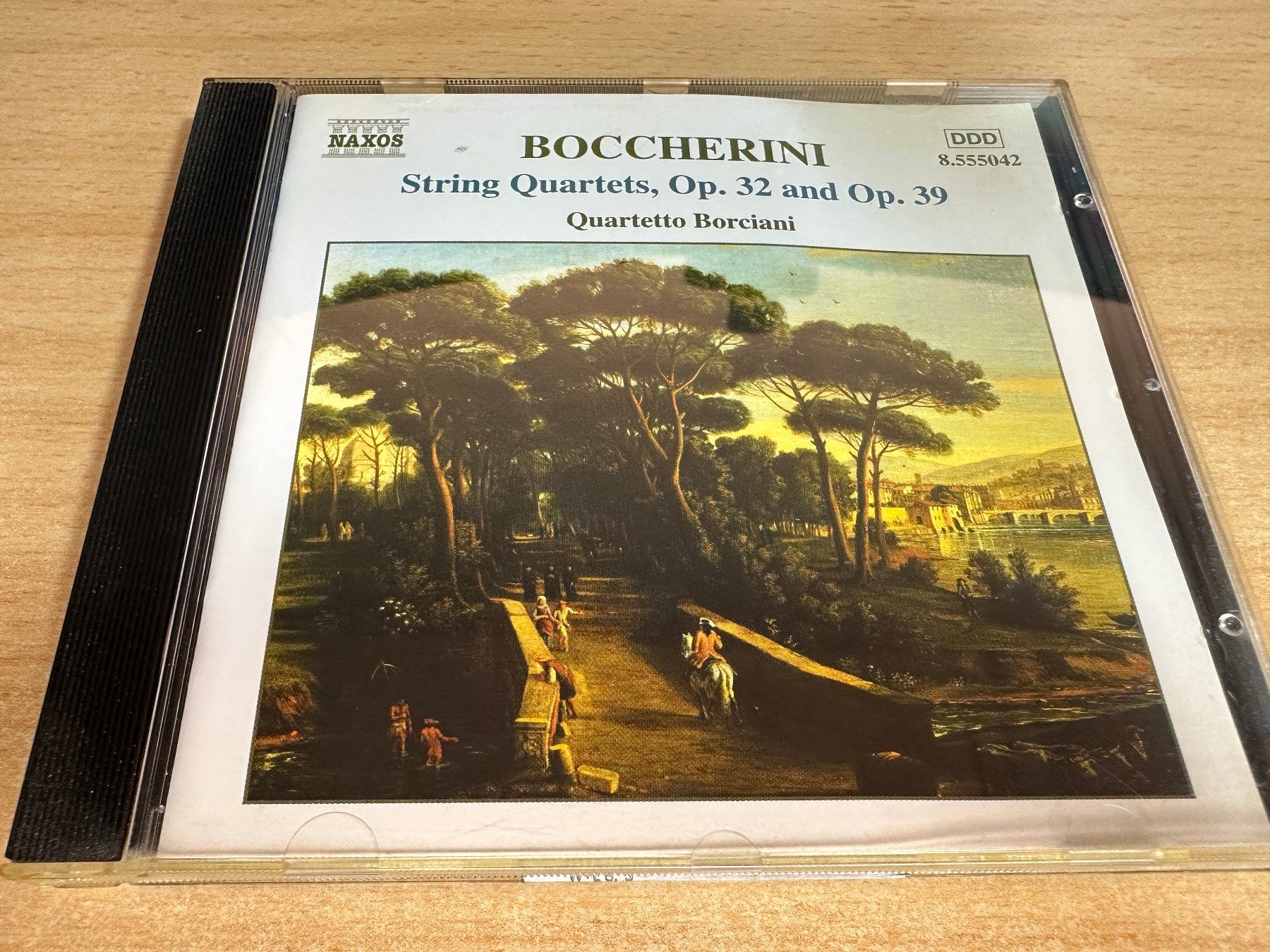 CD: D8 Boccherini Quartetto Borciani String Quartets, Op. 32 39 – Usato da Rikon im Tösstal venduto da Alpenmutz