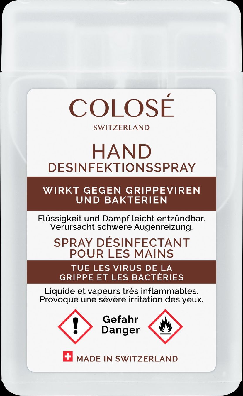 Reinigung & Hygiene: Colosé Desinfektions Spray 20ml 10x – Neu und originalverpackt aus Worben von Texag_Handels