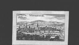 Winterthur Kupferstich von Riegel
