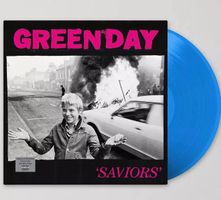Green Day saviors Blue Vinyl usa Import Limited