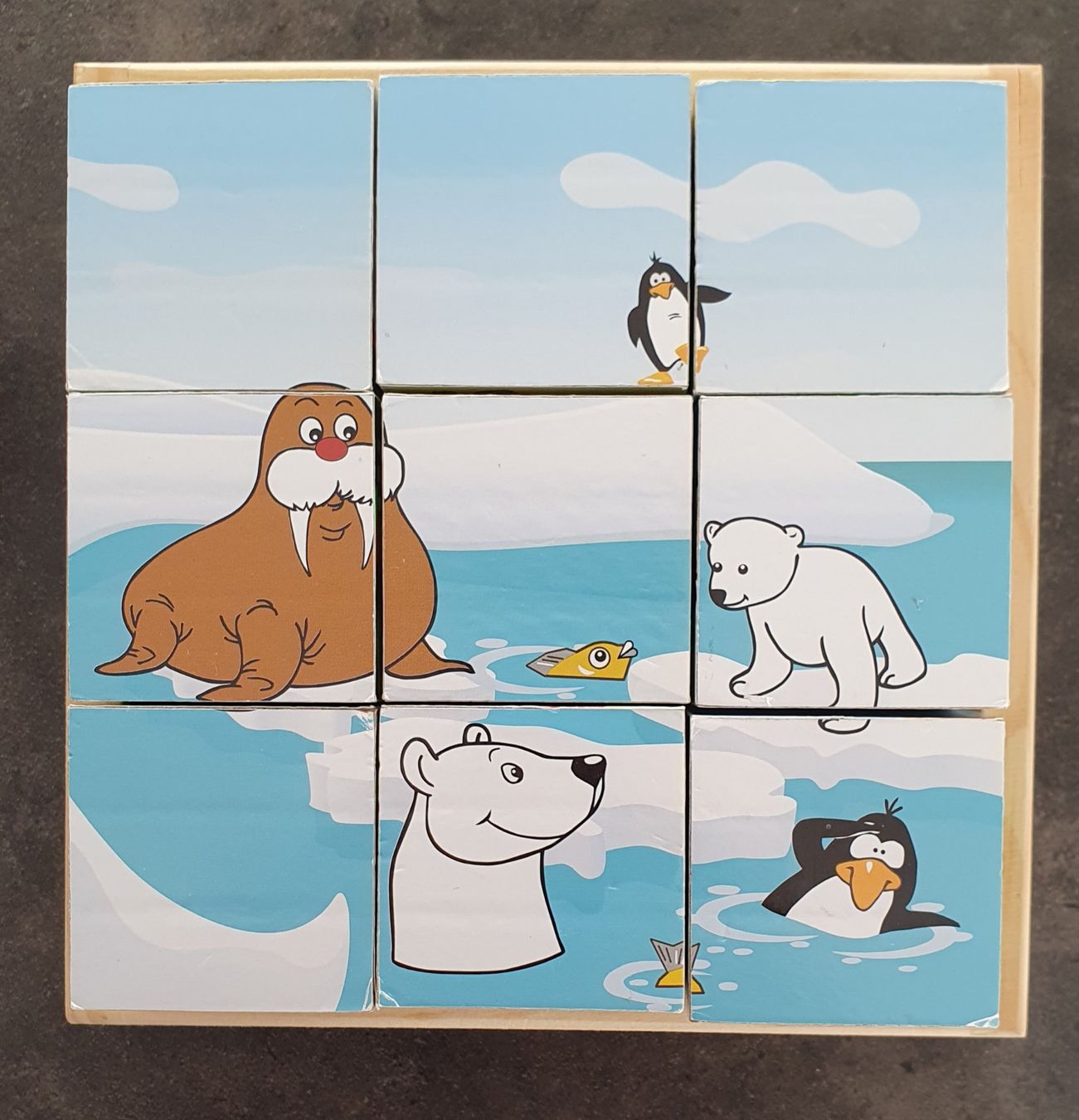 Puzzle: Puzzlewürfel mit 6 Tiermotiven – Usato da Buttisholz venduto da sico20 9