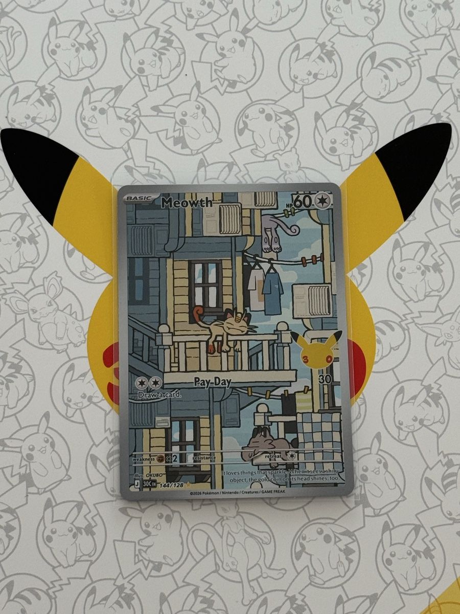 Pokémon Carte collezionabili: Meowth 144/128 Full Art – Nuovo (secondo la descrizione) da Reinach BL venduto da Tehwink