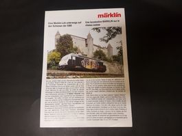 Märklin, affichette, prospectus, Märklin Heizerlok, 1994