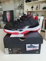 Nike Air Jordan 11 Low "Bred" 2015" Grösse 42,5