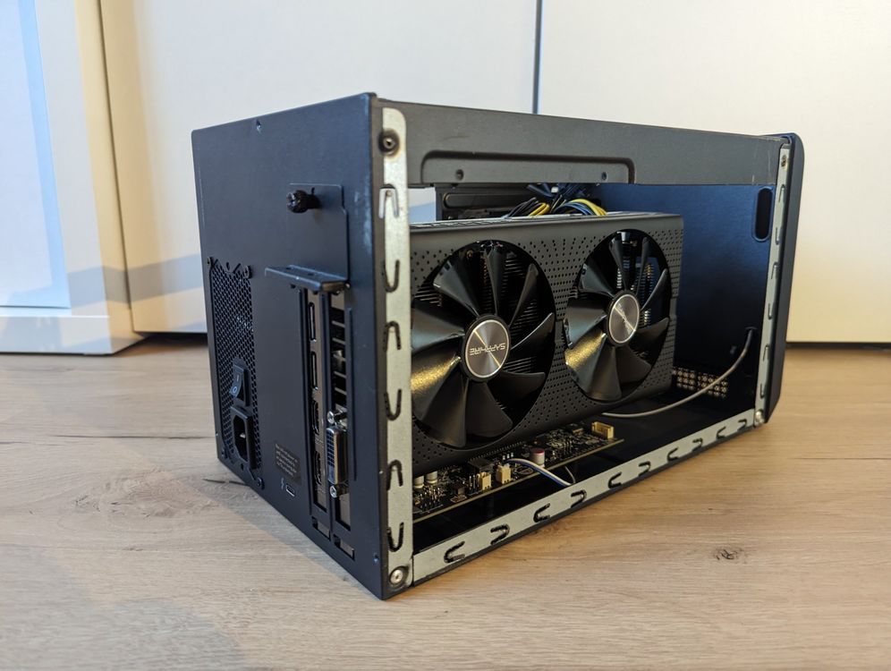 Sonnet eGFX Breakaway Box 550 Sapphire RX580 8 GB eGPU Set (Gebraucht ...