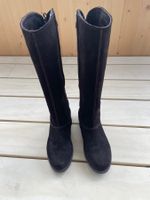 Damen Wildlederstiefel, Marke Geox, Gr. 37, braun, neuwertig