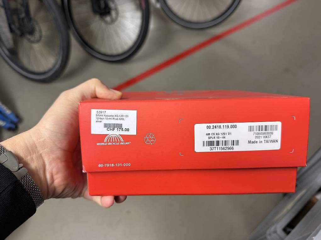 Pièces détachées: SRAM kassette Rival XPLR 10-44 – D'occasion à Zug par welcomecycles 2