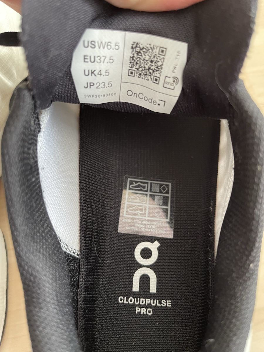 On Scarpe da uomo: ON Cloudpulse Pro - Grösse 37.5 – Usato da Effretikon venduto da KrisP.Bacon 2