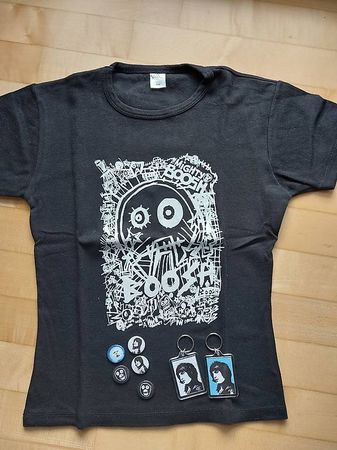 Mighty Boosh Tshirt Grösse S und Schlüsselanhänger