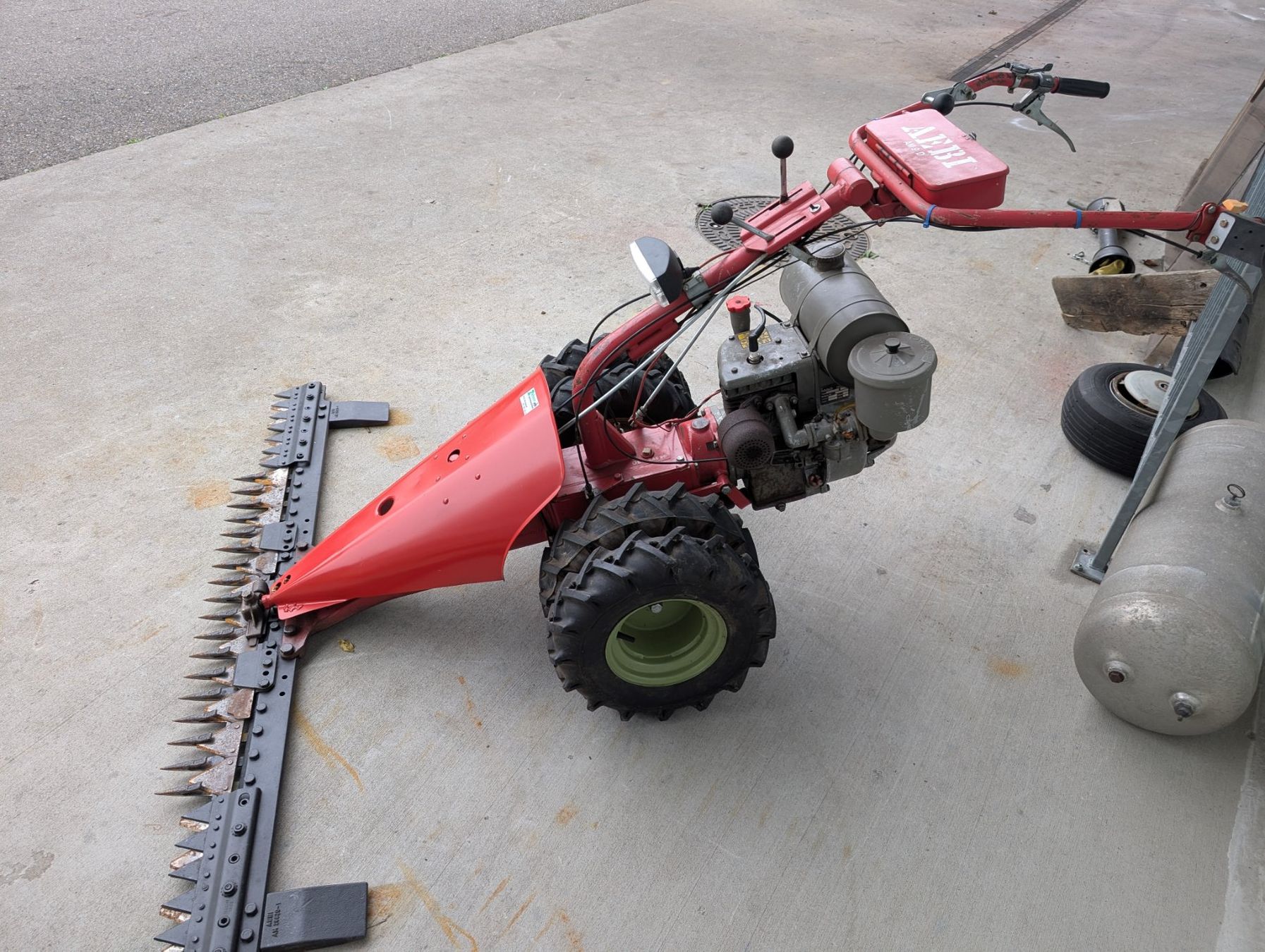 Aebi Alle Maschinen: Aebi AM9 D Motormäher – Gebraucht aus Dietschwil von Luchs015 1