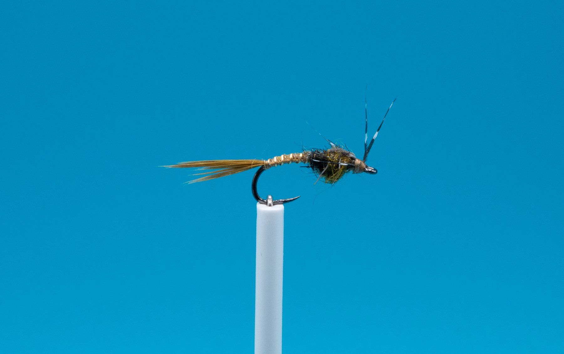 Esche: 10 verschiedene Emerger- Nymphen – Nuovo e nell'imballaggio originale da Grenchen venduto da firefly2000 1