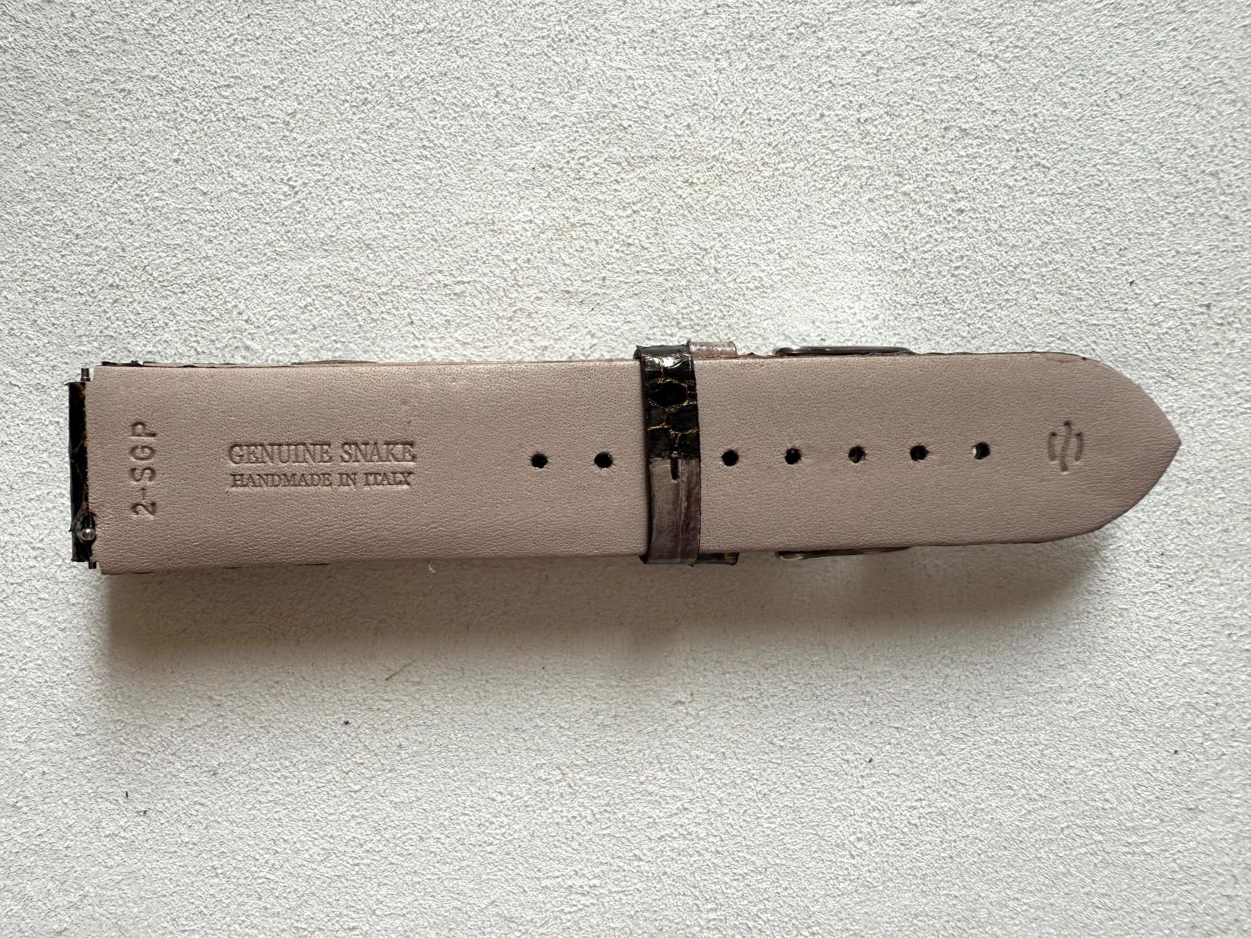 Bracciali & Braccialetti: Philippe Stein Uhrenarmband, Schlangenledder NEU – Nuovo (secondo la descrizione) da Uerikon venduto da Irina108 1
