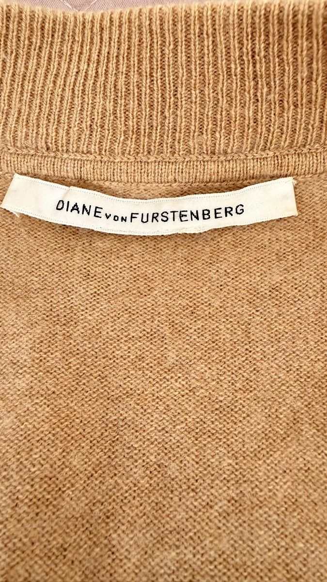Diane von Furstenberg Cappotti: Diane von Furstenberg Strickjacke - beige, Größe S – Usato da Zollikerberg venduto da MK-13 4