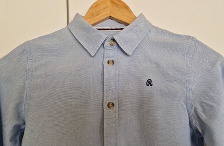 WIE NEU PRIMARK-Rebel Cooles hellblaues Hemd , Gr.140