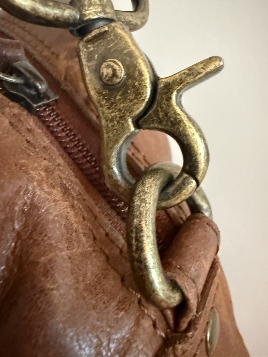 Borse da donna: Ledertasche braun Handtasche Varese – Usato da Meggen venduto da edwardcallan 7