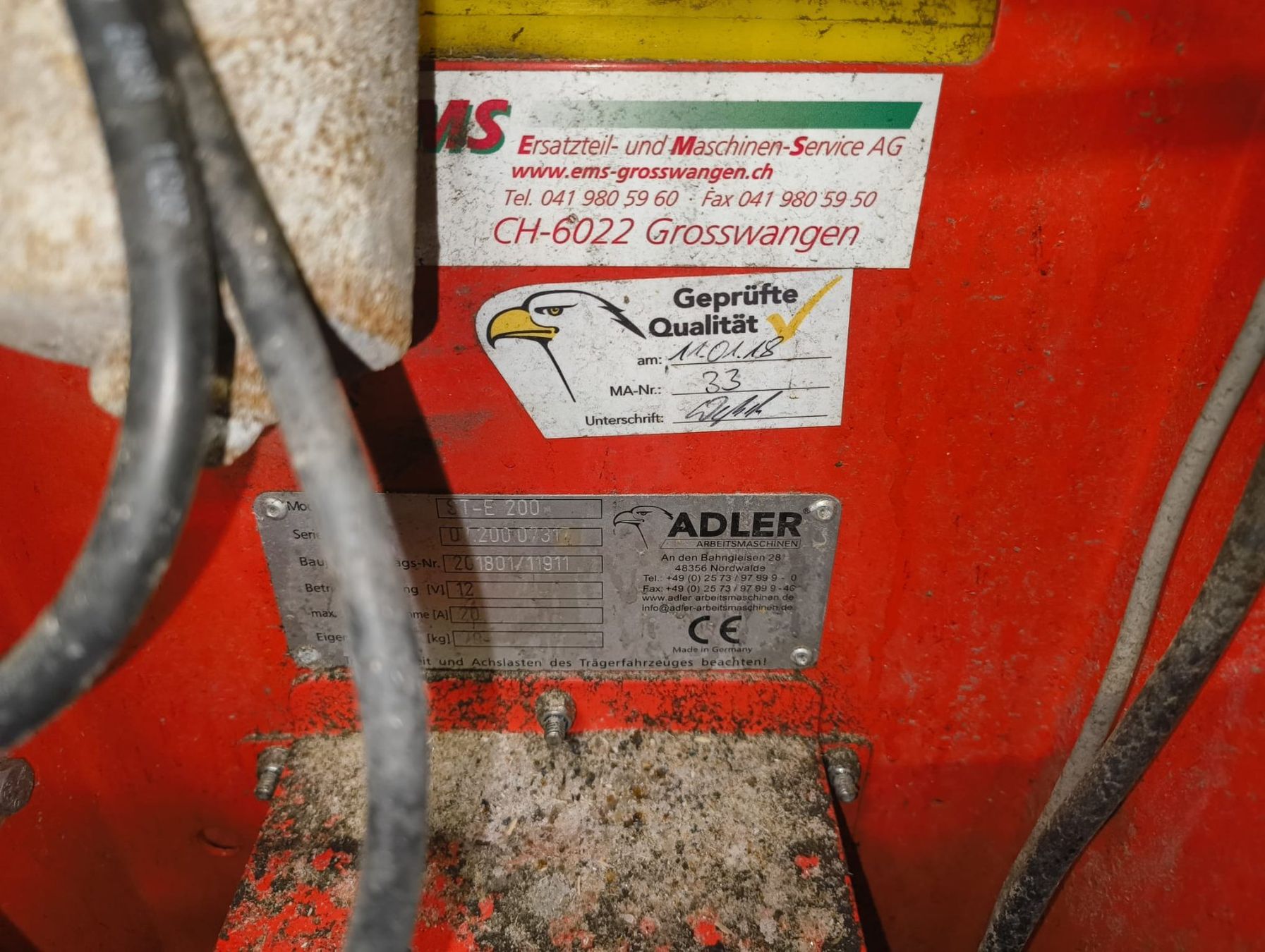 Tutte le macchine: Adler ST-E 200 Salzstreuer elektro – Usato da Wolhusen venduto da dav_z7vt
