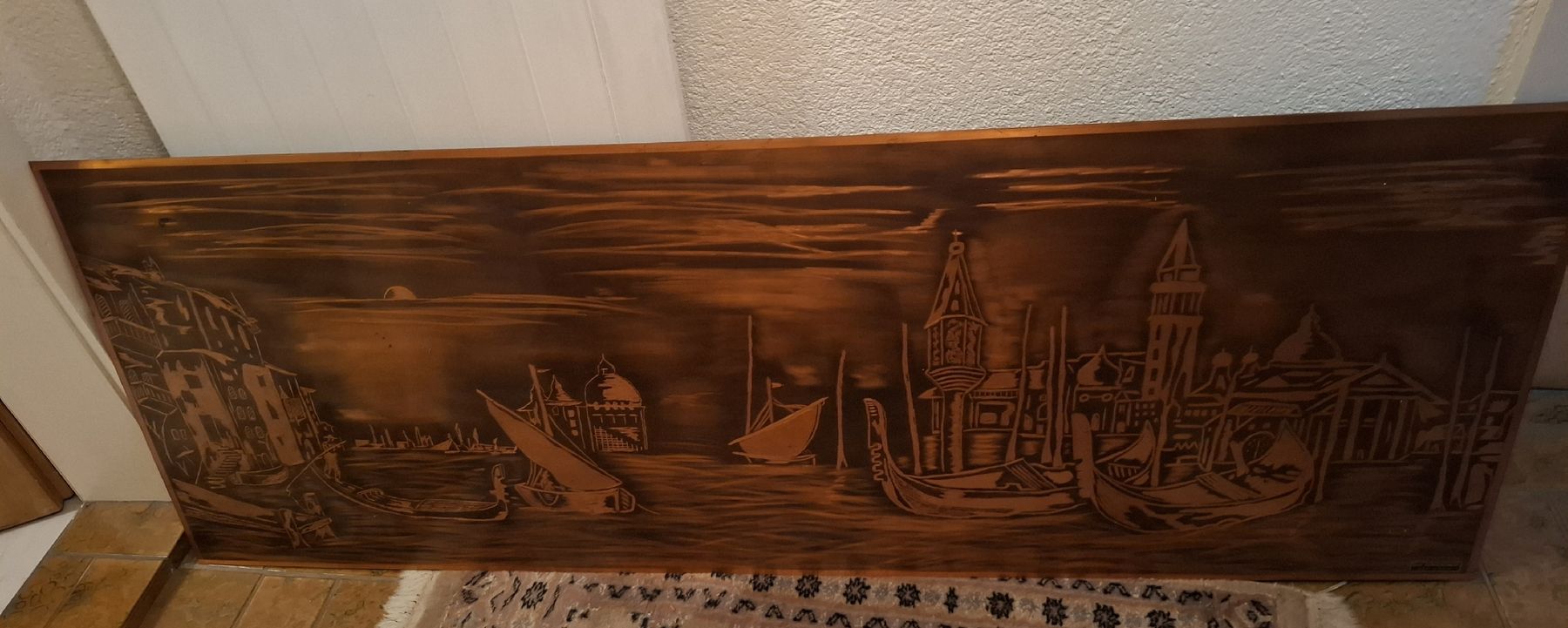 Foto & Immagini: Grosses Kupfer Wandbild Venedig – Usato da Recherswil venduto da Sigi34