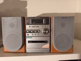 Sony Micro Hi-Fi Stereoanlage CMT-NE3 – CD, Kassette & Radio