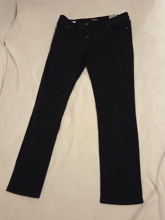 Schicke schwarze Jeans von Jack & Jones, Grösse 32/32