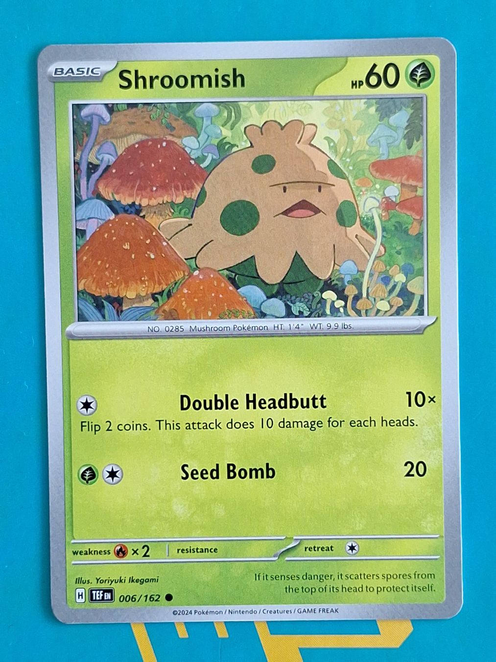 Pokémon Sammelbilder & Trading cards: Shroomish - Temporal Forces Pokemon - #7.1 – Gebraucht aus Altstätten SG von GGsGameshop