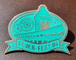 S476 - Pin Luzern Kapellbrücke - FEUER  FEST 94  Nr. 763