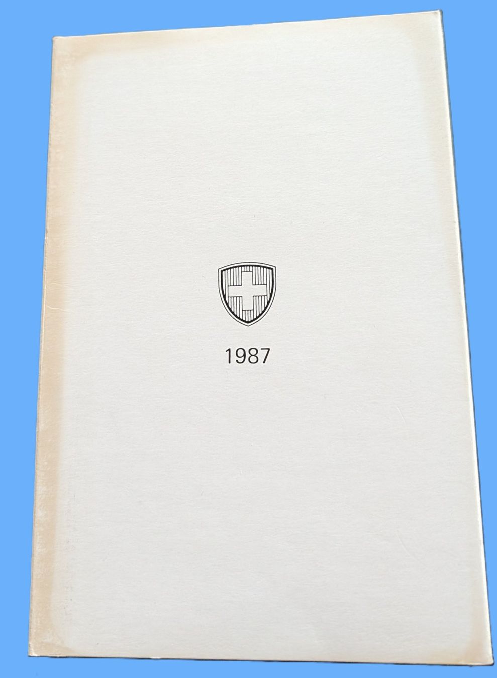 Tutti le monete: CH - Münzsatz 1987 pp – Nuovo (secondo la descrizione) da Arch venduto da repros