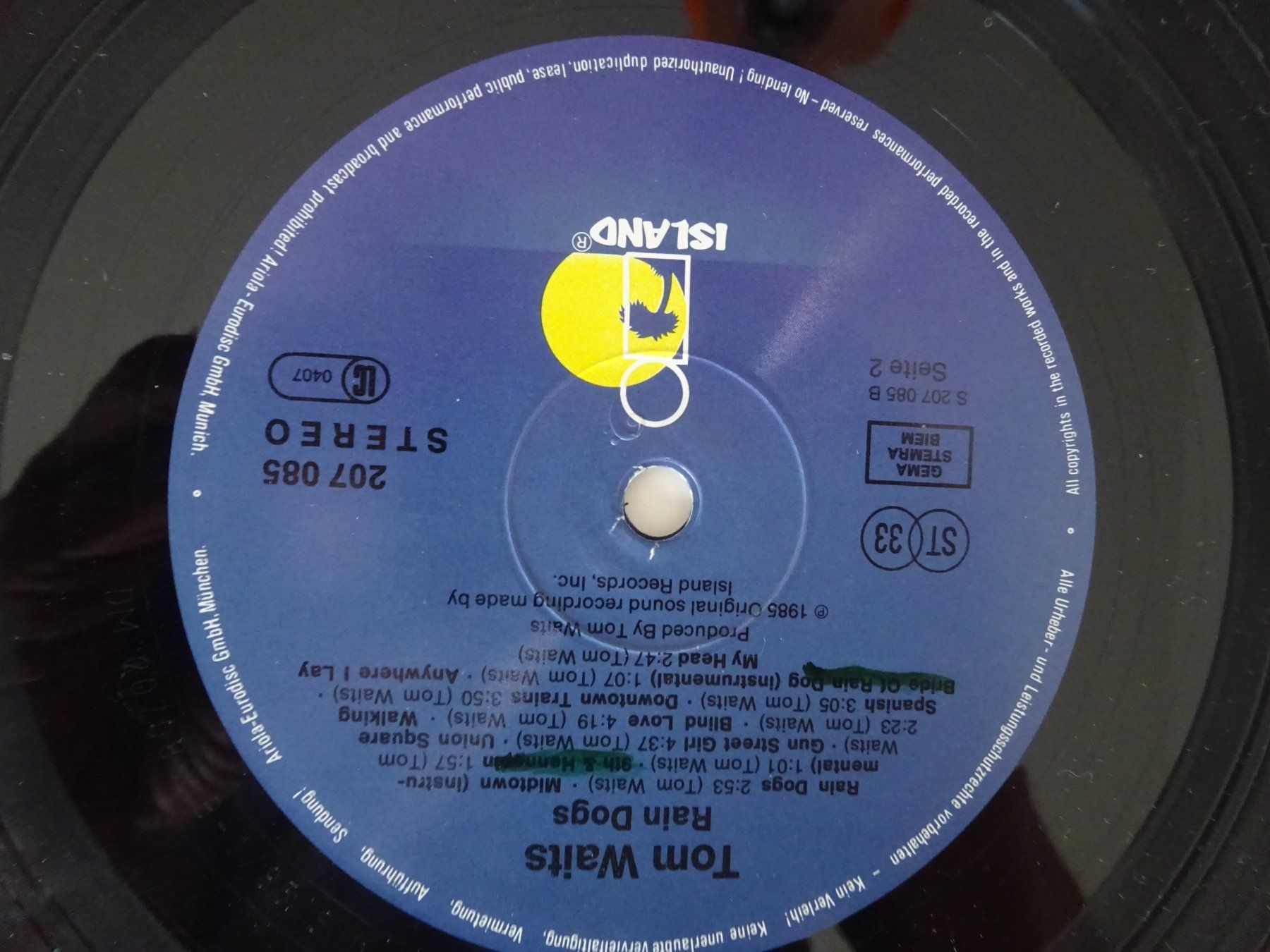 Vinyles: TOM WAITS ** SWORDFISHTROMBONES – D'occasion à Luzern par xrayspex99 4