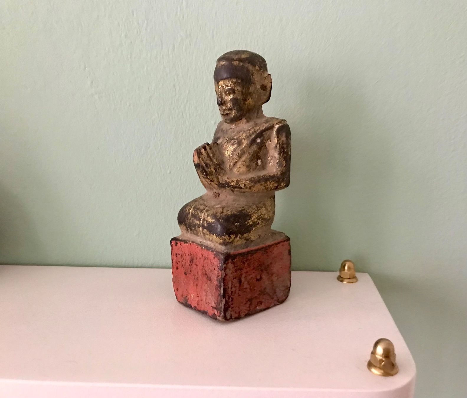 Statuette: Antike Holzfiguren, Adoranten – Usato da Basel venduto da nostanz 2