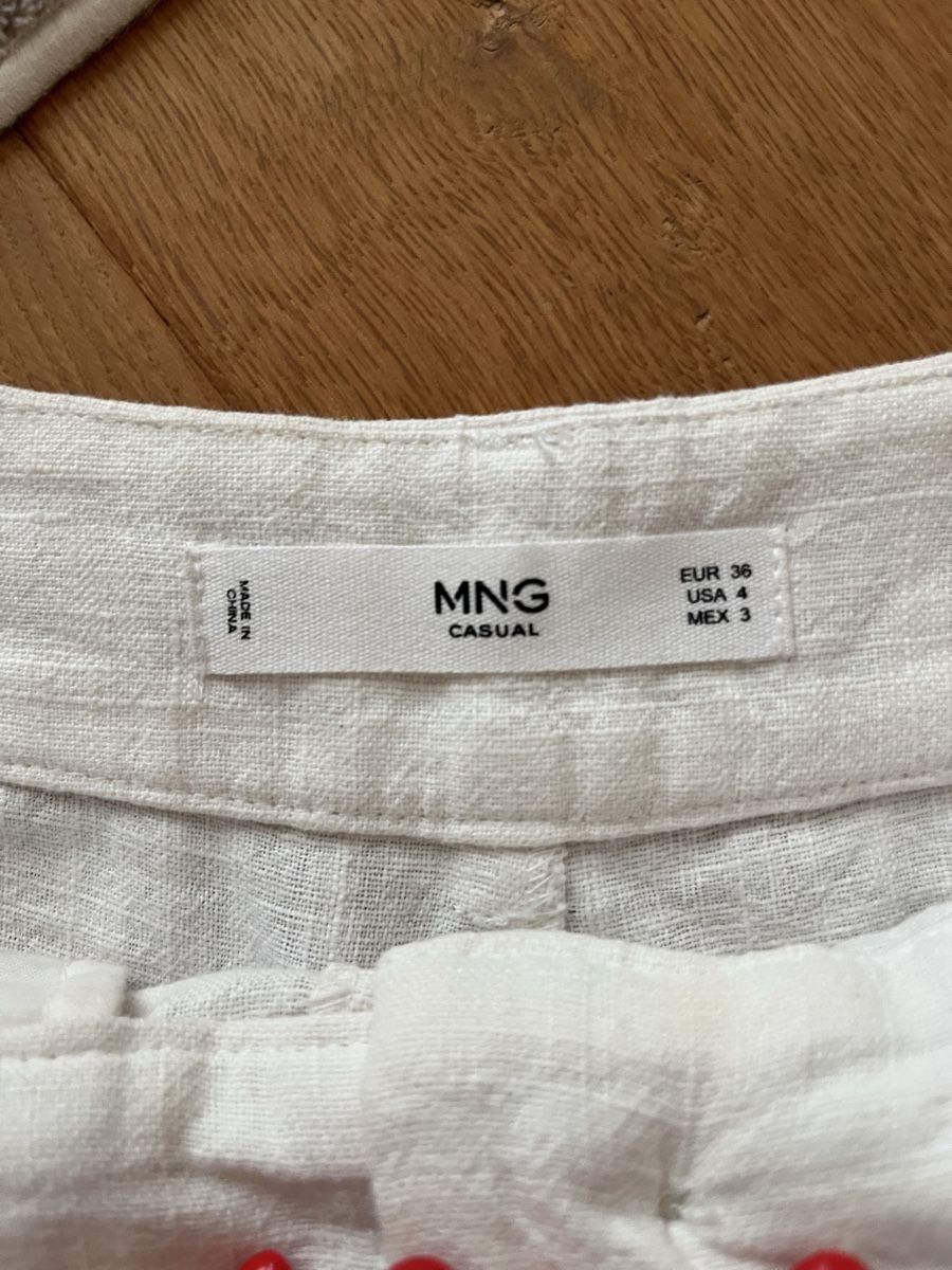 Mango Pantaloni: MNG Culotte weiss Grösse 36  – Usato da Riehen venduto da SalomeTramer 2
