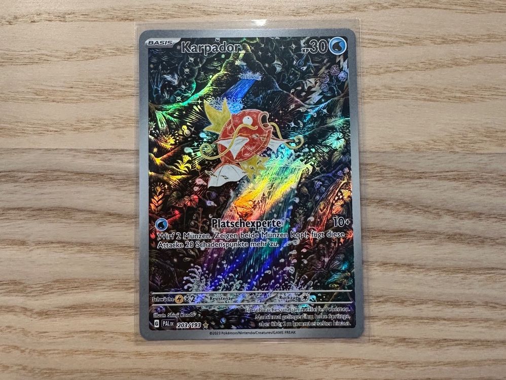 Karpador PAL 203/193 DE Pokemon Entwicklungen in Paldea | Kaufen auf ...