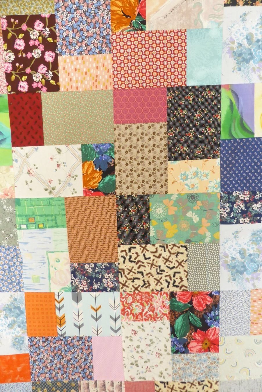 Tessuti: Quilt Top - Baumwolle 140 x 198 cm – Nuovo (secondo la descrizione) da Brunnadern venduto da pinkfaden 1