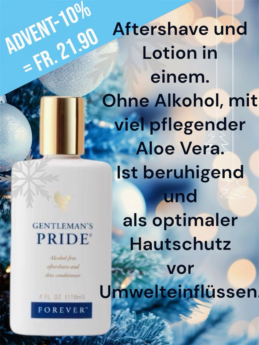 Gesichtspflege: FOREVER Gentleman's Pride Aftershave & Lotion 2in1 – Neu und originalverpackt aus Urdorf von Anassor 2
