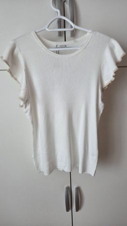 Chicoree Sommer Strick Shirt weiss XL NEU *letzte tage