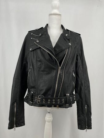 JOFAMA veste en cuir
