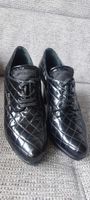 Prada Patent Leather Quilted Heels, Black, 39