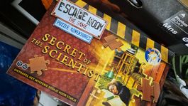 Escape room the game Secret of the scientist