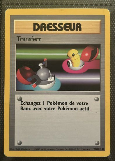 Pokémon Carte collezionabili: Pokémon Set de Base Transfert Français Light Played – Usato da Sullens venduto da jov_m2wm