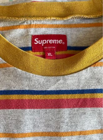 T-shirt Supreme Heather Stripe S/S 2018 XL