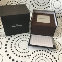 GP GIRARD-PERREGAUX ORIGINAL - WATCH CASE BOX ECRIN - WOOD !
