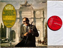 Benny Goodman Weber Konzerte Für Klarinette Und Orchester LP